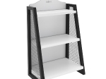 ΡΑΦΙ ARTELIBRE T-RACK ΛΕΥΚΟ/ΜΑΥΡΟ ΜΕΛΑΜΙΝΗ/ΜΕΤΑΛΛΟ 36X23X58CM