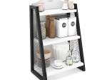 ΡΑΦΙ ARTELIBRE T-RACK ΛΕΥΚΟ/ΜΑΥΡΟ ΜΕΛΑΜΙΝΗ/ΜΕΤΑΛΛΟ 36X23X58CM