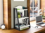 ΡΑΦΙ ARTELIBRE T-RACK ΛΕΥΚΟ/ΜΑΥΡΟ ΜΕΛΑΜΙΝΗ/ΜΕΤΑΛΛΟ 36X23X58CM
