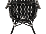 ΚΑΡΕΚΛΑ ΚΗΠΟΥ ARTELIBRE BOALI ΜΑΥΡΟ/ΛΕΥΚΟ ΑΛΟΥΜΙΝΙΟ/RATTAN 41X45X92CM