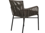 ΠΟΛΥΘΡΟΝΑ ΚΗΠΟΥ ARTELIBRE BLUENILE ΜΑΥΡΟ/ΓΚΡΙ ΑΛΟΥΜΙΝΙΟ/RATTAN 55X65X81CM