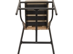 ΣΚΑΜΠΟ ARTELIBRE MANDRAKA ΜΑΥΡΟ/ΦΥΣΙΚΟ ΑΛΟΥΜΙΝΙΟ/RATTAN 56X63X108CM