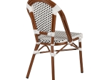 ΚΑΡΕΚΛΑ ΚΗΠΟΥ ARTELIBRE MUTARAZI ΛΕΥΚΟ/ΜΑΥΡΟ ΑΛΟΥΜΙΝΙΟ/RATTAN 50X57X85CM
