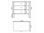 ΣΥΡΤΑΡΙΕΡΑ ARTELIBRE AMARI ΔΡΥΣ ΜΟΡΙΟΣΑΝΙΔΑ 72X43X79CM