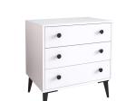 ΣΥΡΤΑΡΙΕΡΑ ARTELIBRE AMARI ΛΕΥΚΟ ΜΟΡΙΟΣΑΝΙΔΑ 72X43X79CM