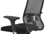 ΚΑΡΕΚΛΑ ΓΡΑΦΕΙΟΥ B1-111D MEGAPAP ΕΡΓΟΝΟΜΙΚΗ ΜΕ ΔΙΠΛΟ ΥΦΑΣΜΑ MESH ΧΡΩΜΑ ΜΑΥΡΟ 65X70X118/132ΕΚ.