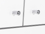 ΝΤΟΥΛΑΠΑ ΡΟΥΧΩΝ DIAMOND MEGAPAP ΔΙΦΥΛΛΗ ΣΕ ΧΡΩΜΑ ΛΕΥΚΟ 60X38X187ΕΚ.