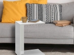 ΒΟΗΘΗΤΙΚΟ ΤΡΑΠΕΖΙ C-SHAPED MEGAPAP ΑΠΟ ΜΕΛΑΜΙΝΗ ΣΕ ΧΡΩΜΑ ΛΕΥΚΟ 35X45X65ΕΚ.