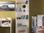 ΒΙΒΛΙΟΘΗΚΗ ΜΕΛΑΜΙΝΗΣ MAX MEGAPAP ΧΡΩΜΑ ΛΕΥΚΟ 64X26X182ΕΚ.