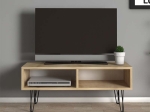 ΕΠΙΠΛΟ ΤΗΛΕΟΡΑΣΗΣ FIONA MEGAPAP ΑΠΟ ΜΕΛΑΜΙΝΗ ΧΡΩΜΑ OAK 90X30X41ΕΚ.