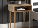 ΚΟΜΟΔΙΝΟ FIONA MEGAPAP ΑΠΟ ΜΕΛΑΜΙΝΗ - ΟΞΙΑ ΧΡΩΜΑ PINE OAK 55X35X58ΕΚ.