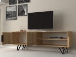 ΕΠΙΠΛΟ ΤΗΛΕΟΡΑΣΗΣ FOOT MEGAPAP ΧΡΩΜΑ ΦΥΣΙΚΟ ΟΞΙΑΣ 160X35X49ΕΚ.