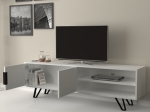 ΕΠΙΠΛΟ ΤΗΛΕΟΡΑΣΗΣ FOOT MEGAPAP ΧΡΩΜΑ ΛΕΥΚΟ 160X35X49ΕΚ.