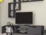 ΣΥΝΘΕΣΗ ΤΗΛΕΟΡΑΣΗΣ LONSA MEGAPAP ΧΡΩΜΑ ΓΚΡΙ 160X35X40ΕΚ.