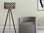 ΦΩΤΙΣΤΙΚΟ ΔΑΠΕΔΟΥ ROSLING MEGAPAP MDF/ΥΦΑΣΜΑ PVC ΧΡΩΜΑ ΜΑΥΡΟ/ΠΟΛΥΧΡΩΜΟ 38X38X140ΕΚ.