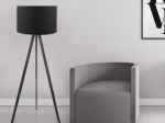 ΦΩΤΙΣΤΙΚΟ ΔΑΠΕΔΟΥ ROSLING MEGAPAP MDF/ΥΦΑΣΜΑ PVC ΧΡΩΜΑ ΜΑΥΡΟ 38X21X140ΕΚ.