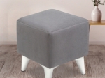 ΣΚΑΜΠΩ LIAM MEGAPAP ΥΦΑΣΜΑΤΙΝΟ ΧΡΩΜΑ ΓΚΡΙ 35X35X43ΕΚ.