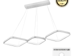ΦΩΤΙΣΤΙΚΟ ΟΡΟΦΗΣ LED EUGENE MEGAPAP ΜΕΤΑΛΛΙΚΟ ΧΡΩΜΑ ΛΕΥΚΟ 90X32X36ΕΚ.