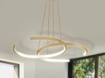 ΦΩΤΙΣΤΙΚΟ ΟΡΟΦΗΣ LED GORMLEY MEGAPAP ΜΕΤΑΛΛΙΚΟ ΧΡΩΜΑ ΧΡΥΣΟ ΜΑΤ 66X39X44ΕΚ.