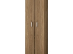 ΠΑΠΟΥΤΣΟΘΗΚΗ ΜΕΛΑΜΙΝΗΣ RENZO MEGAPAP 21 ΖΕΥΓΩΝ ΧΡΩΜΑ HONEY OAK 60X33X192ΕΚ.
