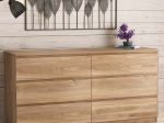 ΣΥΡΤΑΡΙΕΡΑ ΜΕΛΑΜΙΝΗΣ MAURO MEGAPAP ΧΡΩΜΑ HONEY OAK 138X40X70ΕΚ.