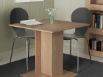 ΤΡΑΠΕΖΙ CLEMENT MEGAPAP ΑΠΟ ΜΕΛΑΜΙΝΗ ΧΡΩΜΑ URBAN OAK 79X79X77ΕΚ.