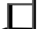 ΡΑΦΙΕΡΑ ΤΟΙΧΟΥ BOX MEGAPAP ΜΕΛΑΜΙΝΗΣ ΧΡΩΜΑ ΑΝΘΡΑΚΙ 30X22X30ΕΚ.