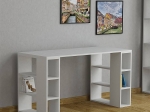 ΓΡΑΦΕΙΟ ΕΡΓΑΣΙΑΣ COLMAR MEGAPAP ΧΡΩΜΑ ΛΕΥΚΟ 140X60X75ΕΚ
