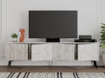 ΕΠΙΠΛΟ ΤΗΛΕΟΡΑΣΗΣ DUNE MEGAPAP ΧΡΩΜΑ ΛΕΥΚΟ ΑΝΤΙΚΕ 180X29,6X50ΕΚ.