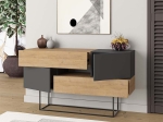ΜΠΟΥΦΕΣ EROS MEGAPAP ΦΥΣΙΚΟ ΟΞΙΑΣ - ΑΝΘΡΑΚΙ 145X40X82ΕΚ.