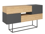 ΜΠΟΥΦΕΣ EROS MEGAPAP ΦΥΣΙΚΟ ΟΞΙΑΣ - ΑΝΘΡΑΚΙ 145X40X82ΕΚ.