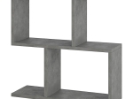 ΒΟΗΘΗΤΙΚΟ ΤΡΑΠΕΖΑΚΙ HOMEMANIA MEGAPAP ΧΡΩΜΑ ΓΚΡΙ ΡΕΤΡΟ 60X20X60ΕΚ.