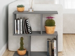 ΒΟΗΘΗΤΙΚΟ ΤΡΑΠΕΖΑΚΙ HOMEMANIA MEGAPAP ΧΡΩΜΑ ΑΝΘΡΑΚΙ 60X20X60ΕΚ.