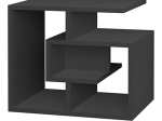 ΒΟΗΘΗΤΙΚΟ ΤΡΑΠΕΖΑΚΙ LABIRENT MEGAPAP ΧΡΩΜΑ ΑΝΘΡΑΚΙ 54X40X45ΕΚ.