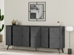 ΜΠΟΥΦΕΣ DUNE MEGAPAP ΧΡΩΜΑ ΑΝΘΡΑΚΙ 184X35X77,4ΕΚ.