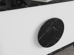 ΜΠΟΥΦΕΣ GORA MEGAPAP ΧΡΩΜΑ ΜΑΥΡΟ ΕΦΕ ΜΑΡΜΑΡΟΥ - ΛΕΥΚΟ 110X35,6X82ΕΚ.
