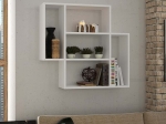 ΡΑΦΙΕΡΑ ΤΟΙΧΟΥ MITO MEGAPAP ΜΕΛΑΜΙΝΗΣ ΧΡΩΜΑ ΛΕΥΚΟ 89X19,6X80ΕΚ.