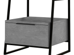ΚΟΜΟΔΙΝΟ PAL MEGAPAP ΧΡΩΜΑ ΓΚΡΙ ΡΕΤΡΟ 45X40X50ΕΚ.