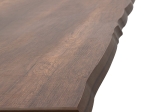 ΤΡΑΠΕΖΙ WALTER MEGAPAP MDF - ΜΕΤΑΛΛΙΚΟ ΧΡΩΜΑ ΚΑΡΥΔΙ 160X80X75ΕΚ.