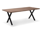 ΤΡΑΠΕΖΙ JEREMY MEGAPAP MDF - ΜΕΤΑΛΛΙΚΟ ΧΡΩΜΑ ΚΑΡΥΔΙ 200X100X75ΕΚ.