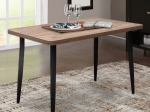 ΤΡΑΠΕΖΙ LEVICO MEGAPAP MDF - ΜΕΤΑΛΛΙΚΟ ΧΡΩΜΑ ΑΚΑΚΙΑΣ 120X70X75ΕΚ.