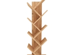 ΒΙΒΛΙΟΘΗΚΗ ΜΕΛΑΜΙΝΗΣ MILTON MEGAPAP ΧΡΩΜΑ PINE OAK 44X22X121ΕΚ.