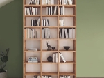 ΒΙΒΛΙΟΘΗΚΗ ΜΕΛΑΜΙΝΗΣ FYODOR MEGAPAP ΧΡΩΜΑ PINE OAK 102X16X178ΕΚ.