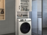 ΕΠΙΠΛΟ ΠΛΥΝΤΗΡΙΟΥ HOLTON MEGAPAP ΧΡΩΜΑ ΛΕΥΚΟ 65,5X30X180ΕΚ.