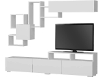 ΣΥΝΘΕΣΗ ΤΗΛΕΟΡΑΣΗΣ STAMATIA MEGAPAP ΧΡΩΜΑ ΛΕΥΚΟ 210X36,8X46,8ΕΚ.