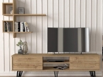 ΣΥΝΘΕΣΗ ΤΗΛΕΟΡΑΣΗΣ SALERNO MEGAPAP ΧΡΩΜΑ SAPPHIRE OAK 180X35X51ΕΚ.