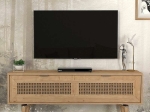 ΕΠΙΠΛΟ ΤΗΛΕΟΡΑΣΗΣ SIRONA MEGAPAP ΧΡΩΜΑ SAPPHIRE OAK 140X30X55ΕΚ.