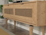 ΕΠΙΠΛΟ ΤΗΛΕΟΡΑΣΗΣ SIRONA MEGAPAP ΧΡΩΜΑ SAPPHIRE OAK 140X30X55ΕΚ.