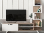 ΕΠΙΠΛΟ ΤΗΛΕΟΡΑΣΗΣ CEREN MEGAPAP ΧΡΩΜΑ ΛΕΥΚΟ - CORDOBA 149,5X31X131,6ΕΚ.