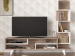 ΕΠΙΠΛΟ ΤΗΛΕΟΡΑΣΗΣ GRANADA MEGAPAP ΧΡΩΜΑ ΛΕΥΚΟ - CORDOBA 149,5X29,5X120ΕΚ.